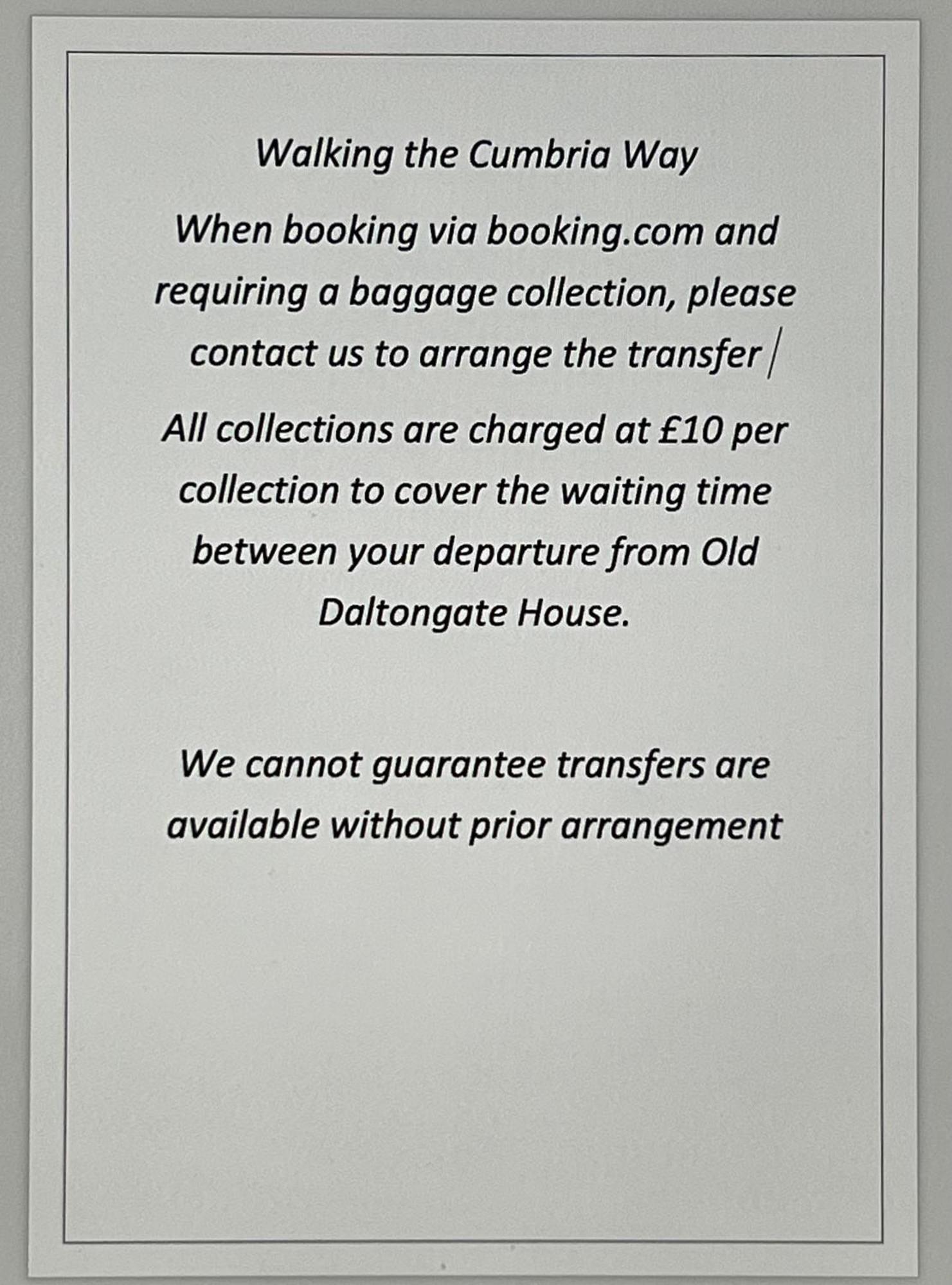ウルバーストン Old Daltongate House Bed & Breakfast エクステリア 写真